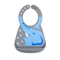On-the-Go 3D Silicone Feeding Bib