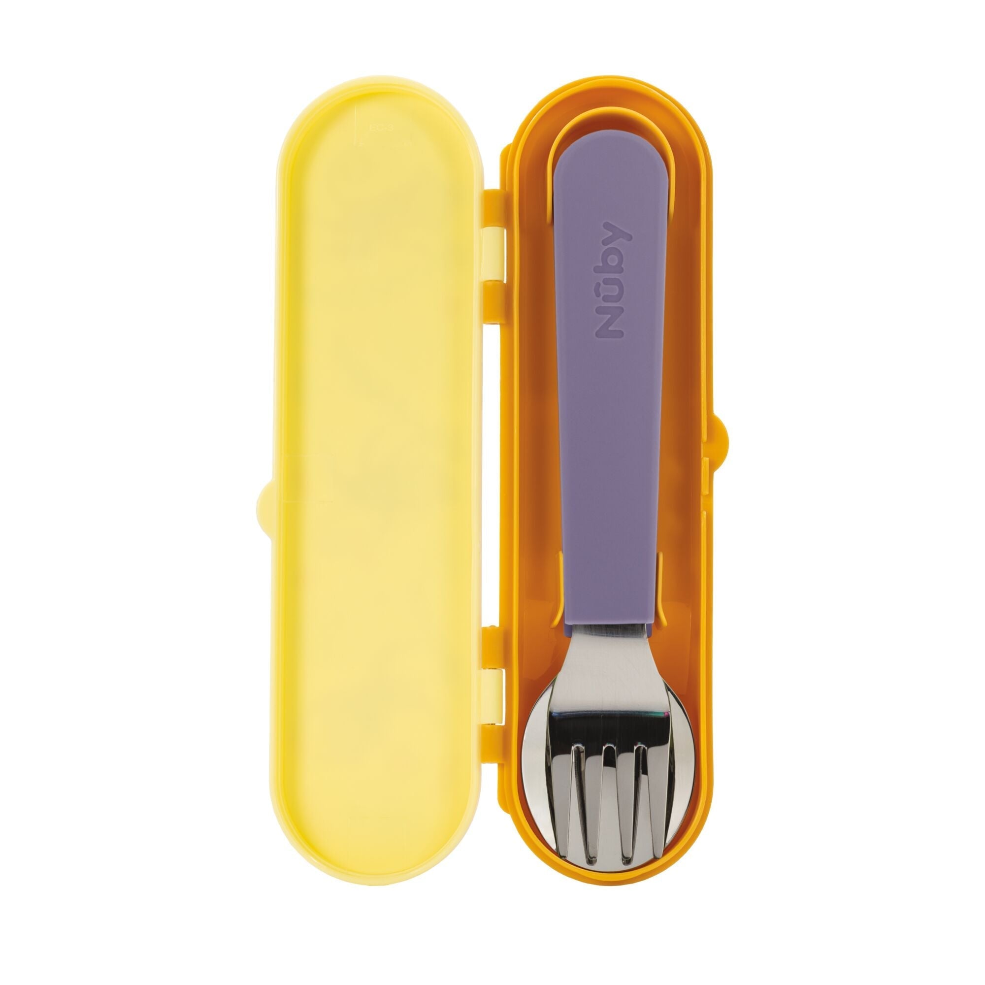 Stainless Steel Toddler Utensil Set | Monkey